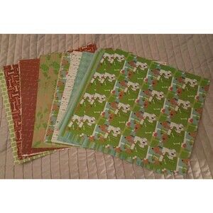Dog Animal Pet  Scrapbook Paper  12x12 Paper 31 Sheets